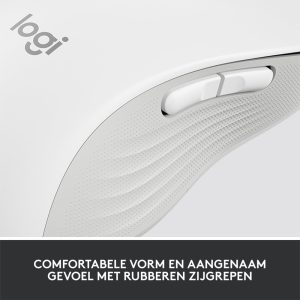 Logitech Signature M650 | Draadloze Muis | Linkshandig | RF + Bluetooth | 2000 DPI | Wit - Afbeelding 13