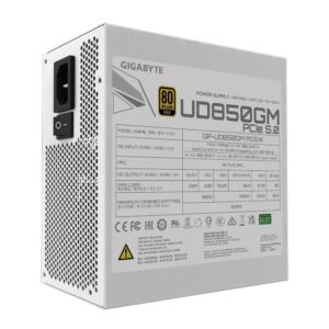 GIGABYTE UD850GM PG5W | 850 Watt Gold ATX 3.0 PSU | Modulair | Power Supply | Voeding - Afbeelding 3