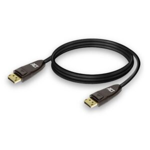 ACT AC4071 | DisplayPort 1.4 Kabel | 1,0m | Zwart - Afbeelding 1