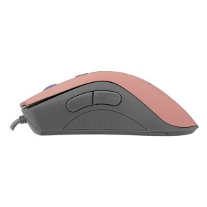 Baracuda LOBSTER RGB | Bekabelde Gaming Muis | USB-A | 6400 DPI | Roze - Afbeelding 5