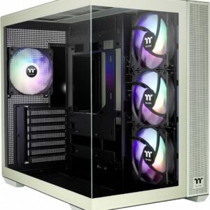 Thermaltake View 380 TG ARGB Matcha Green | Mid Tower Behuizing | Groen (CA-1Z2-00MEWN-00) - Afbeelding 1