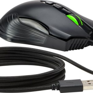 HP X220 | Bedrade Gaming Muis | Links- en Rechtshandig | USB-A | 3600 DPI | Zwart - Afbeelding 7