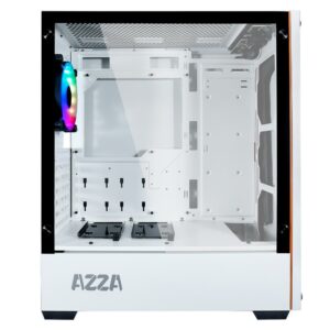 Azza Apollo 430 RGB | Midi Tower Case | Wit - Afbeelding 5