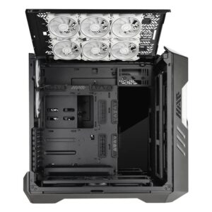Cooler Master HAF 700 EVO | Full Tower Behuizing | Grijs | Panoramisch TG Paneel | ARGB & LCD Front Display - Afbeelding 4