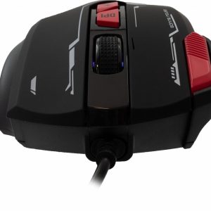 Baracuda MANTA RGB | Bekabelde Gaming Muis | Rechtshandig | USB-A | 12800 DPI | Zwart - Afbeelding 7