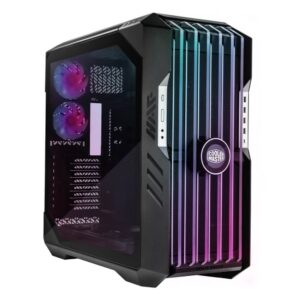 Cooler Master HAF 700 EVO | Full Tower Behuizing | Grijs | Panoramisch TG Paneel | ARGB & LCD Front Display - Afbeelding 1