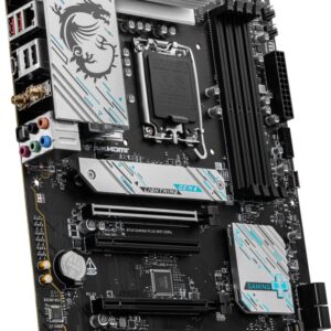 MSI B760 GAMING PLUS WIFI DDR4 | Socket LGA 1700 | Intel B760 | 4xDDR4 | ATX | Moederbord - Afbeelding 1
