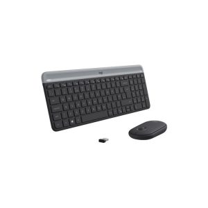 Logitech MK470 Slim Combo | Draadloze Muis- en Toetsenbordcombo | QWERTY - Afbeelding 1