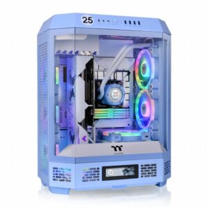 Thermaltake The Tower 600 Hydrangea Blue | Mid Tower Case | Blauw (CA-1Z1-00MFWN-00) - Afbeelding 4