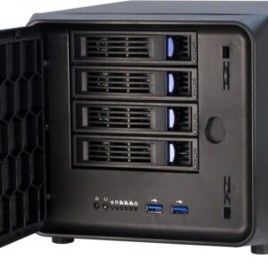 Inter-Tech SC-4100 | ITX NAS Case | Zwart - Afbeelding 3