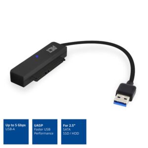 ACT kabel-tussenstuk | SATA naar USB-A | Zwart | AC1510 - Afbeelding 4