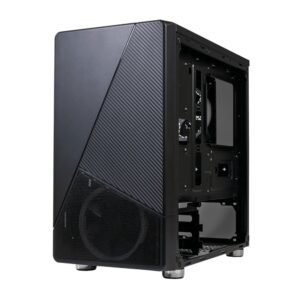 Azza Noir 130 RGB | Micro Tower Case | Zwart - Afbeelding 7