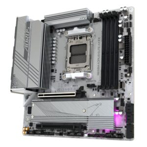 Gigabyte B650M AORUS ELITE AX ICE | Socket AM5 | AMD B650 | 4xDDR5 | Micro ATX | Moederbord - Afbeelding 5