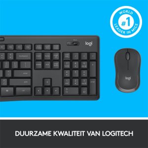 Logitech MK295 Silent | Draadloze Muis en Toetsenbordcombo | QWERTY - Afbeelding 14