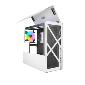Azza Cast 808 RGB | Midi Tower Case | Wit - Afbeelding 1