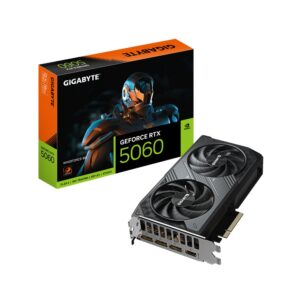 GIGABYTE GeForce RTX 5060 WINDFORCE | 8GB GDDR7 | DLSS 4 | Videokaart | Nvidia GPU - Afbeelding 1