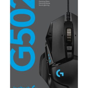 Logitech G502 HERO | Gaming Muis | Rechtshandig | USB-A (bedraad) | 100 – 25.600 DPI | Zwart - Afbeelding 7