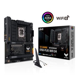 ASUS TUF GAMING B760-PLUS WIFI D4 | Socket LGA 1700 | Intel B760 | 4xDDR4 | ATX | Moederbord - Afbeelding 4