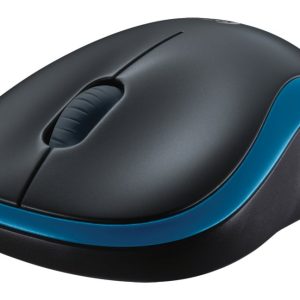 Logitech M185 | Draadloze Muis | Links- en Rechtshandig | RF | 1000 DPI | Zwart/Blauw - Afbeelding 3