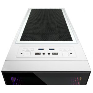 Inter-Tech X-908 Infini2 | Infinity Mirror | Tower Case | Wit - Afbeelding 8
