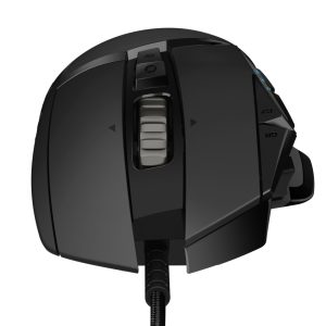 Logitech G502 HERO | Gaming Muis | Rechtshandig | USB-A (bedraad) | 100 – 25.600 DPI | Zwart - Afbeelding 4