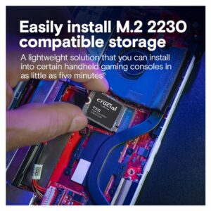 Crucial P310 | 1TB NVMe SSD | M.2 30mm | Gen4 | 7.100MB/s Lezen | 6.000MB/s Schrijven - Afbeelding 3