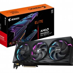 Gigabyte AORUS Radeon RX 9070 XT ELITE | 16GB GDDR6 VRAM | Videokaart | GPU | AMD - Afbeelding 1