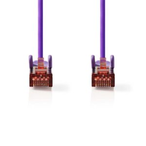 Nedis S/FTP Cat 6 Netwerkkabel | 2 m | Violet - Afbeelding 3