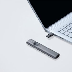 Logitech Spotlight | Draadloze Presenter | Bluetooth/RF | Grijs - Afbeelding 7