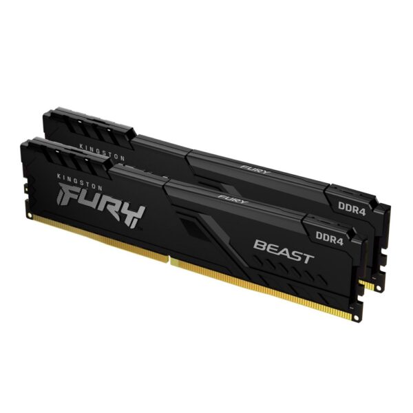 Kingston Fury Beast | 64GB 2x32GB DDR4 | 3200MHz | DIMM | CL16 | Geheugenmodules | RAM - 0