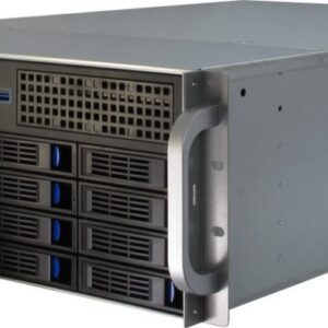 Inter-Tech 4U-4416L | Server Rack Case | Zwart/Zilver - Afbeelding 4