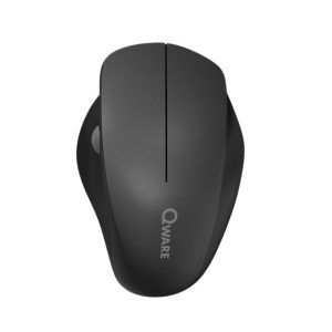 Qware Luton | Draadloze Muis | Rechtshandig | RF | 1600 DPI | Zwart - Afbeelding 1