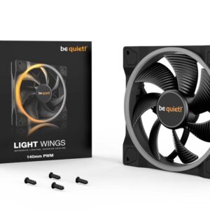 be quiet! Light Wings | 140mm PWM Case Fan | Zwart | 1 stuk - Afbeelding 6