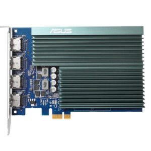 ASUS GT730-4H-SL-2GD5 | NVIDIA GeForce GT 730 | 2GB GDDR5 | Passief gekoeld | 4× HDMI-uitgang - Afbeelding 1
