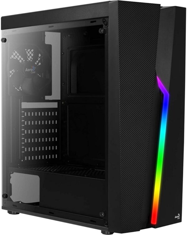 Aerocool Bolt | MicroATX/Mini-ITX Behuizing | RGB Frontpaneel | USB 3.2 & 2x USB 2.0 - 0