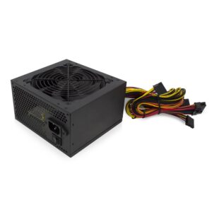 Eminent EM3908 | 600 Watt ATX Voeding | 20+4 pins | Actieve koeling | Zwart - Afbeelding 3