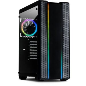 Inter-Tech S-3901 Impulse RGB | Tower Case | Zwart - Afbeelding 1