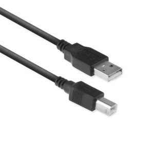 ACT AC3032 | USB 2.0 | USB-A naar USB-B | 1.8m | Zwart - Afbeelding 1