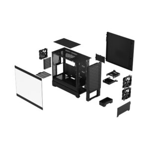 Fractal Design Pop Air TG Clear | Tower Case | Zwart - Afbeelding 13