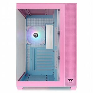 Thermaltake View 380 TG ARGB Bubble Pink | Mid Tower Case | Roze (CA-1Z2-00MAWN-00) - Afbeelding 4