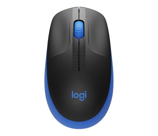 Logitech M190 | Draadloze Muis | Links- en Rechtshandig | RF | 1000 DPI | Zwart/Blauw - 0