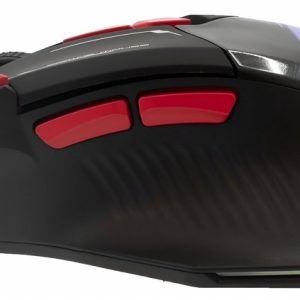 Baracuda MANTA RGB | Bekabelde Gaming Muis | Rechtshandig | USB-A | 12800 DPI | Zwart - Afbeelding 4