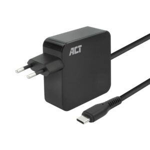 ACT AC2010 | Universele USB-C Notebook Lader | 65 Watt PDP | 2 Meter - Afbeelding 1