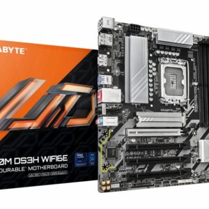 Gigabyte B860M DS3H WIFI6E | Socket LGA 1851 (V1) | Intel B860 | 4xDDR5 | Micro ATX | Moederbord - Afbeelding 1