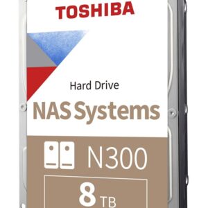 Toshiba N300 NAS HDD 3.5" | 8TB SATA III | 7200RPM - Afbeelding 1