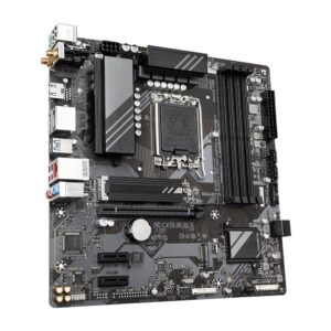 Gigabyte B760M DS3H AX (rev. 1.x) | Socket LGA 1700 | Intel B760 | 4xDDR5 | Micro-ATX | Moederbord - Afbeelding 1