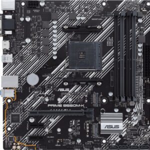 ASUS PRIME B550M-K | Socket AM4 | AMD B550 | 4xDDR4 | Micro-ATX | Moederbord - Afbeelding 1