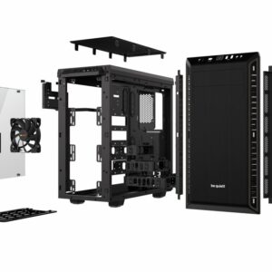be quiet! Pure Base 600 Window | Midi Tower Case | Zwart - Afbeelding 4