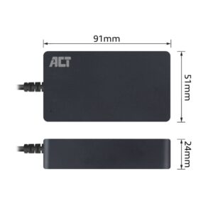 ACT AC2050 | Netvoeding | Binnengebruik | 45 W | Zwart - Afbeelding 4