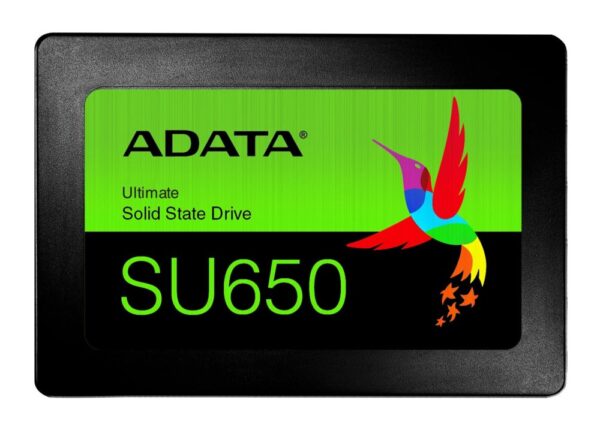 ADATA Ultimate SU650 | 240GB SATA SSD | 2.5" | 500 MB/s Lezen | 450 MB/s Schrijven - 0